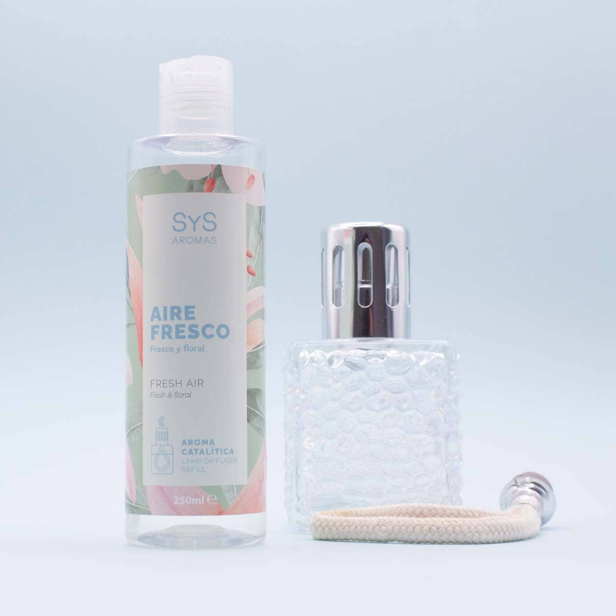 Recambio Lámpara Catalítica Aire Fresco SYS Aromas 250 ml | Aroma Limpio y Energizante