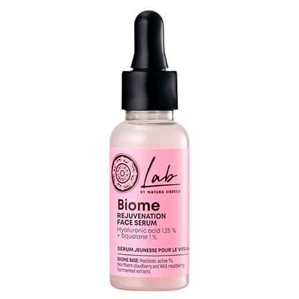 Sérum facial rejuvenecedor con ácido hialurónico y escualano | Lab Biome 30 ml