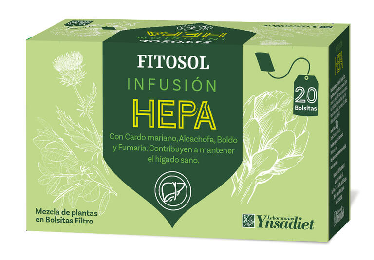 Infusión Hepa | Cardo Mariano, Alcachofa y Boldo