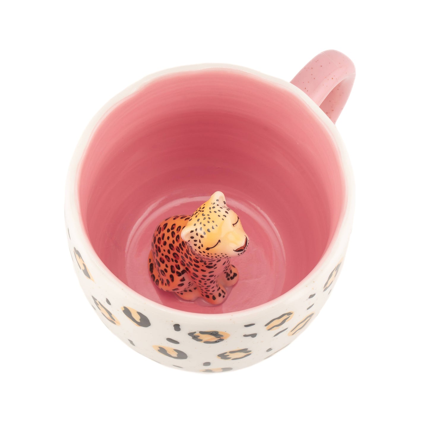Taza Leopardo Sorpresa-Ideal para té y café
