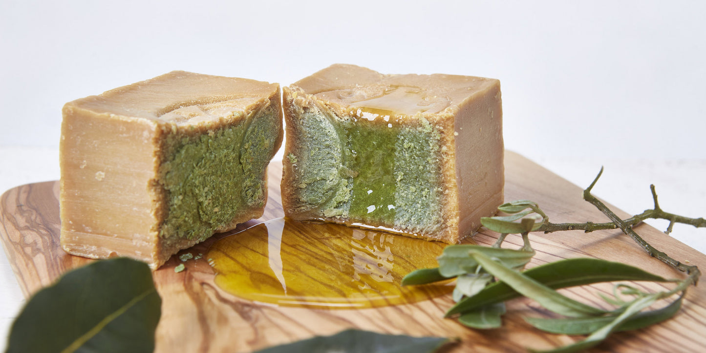 Jabón de Alepo Zanabili 20% – Perfecto para Toda la Familia | Hidratación y Limpieza Suave para Piel Mixta y Normal