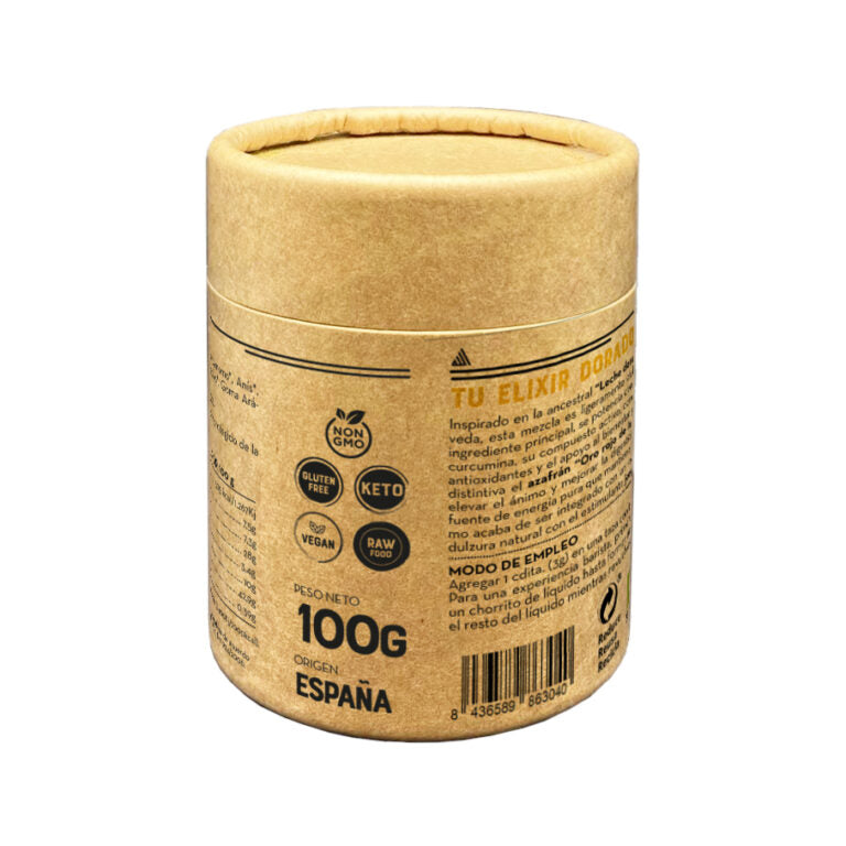 Cúrcuma Latte con Azafrán BIO