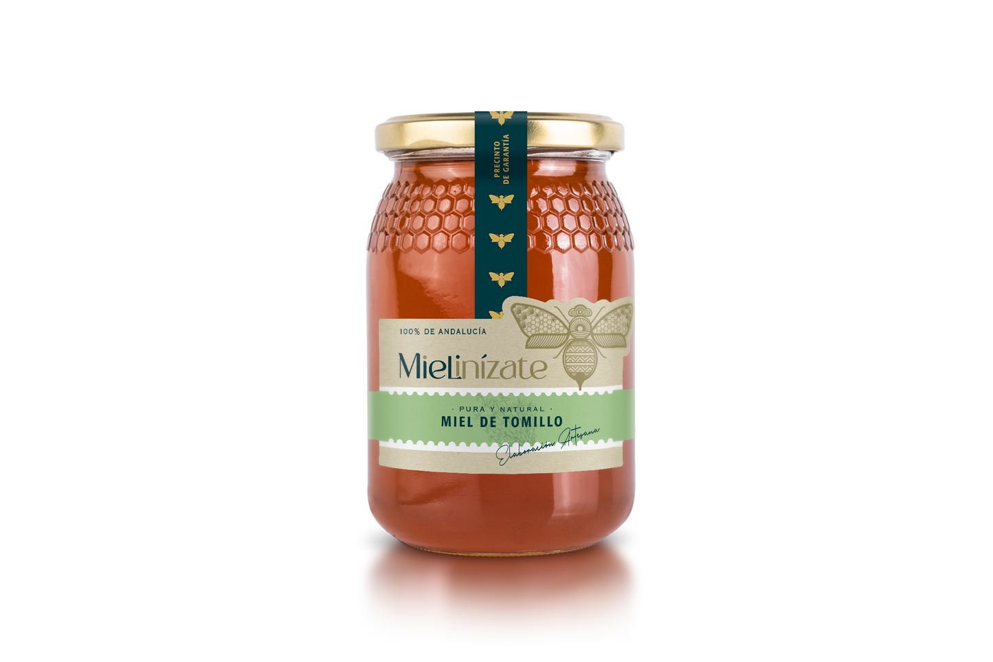 Miel de Tomillo pura y artesanal de Mielinizate | Miel cruda natural