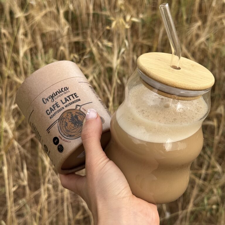 Café Mushroom Latte BIO – El café que te despierta… sin desbordarte