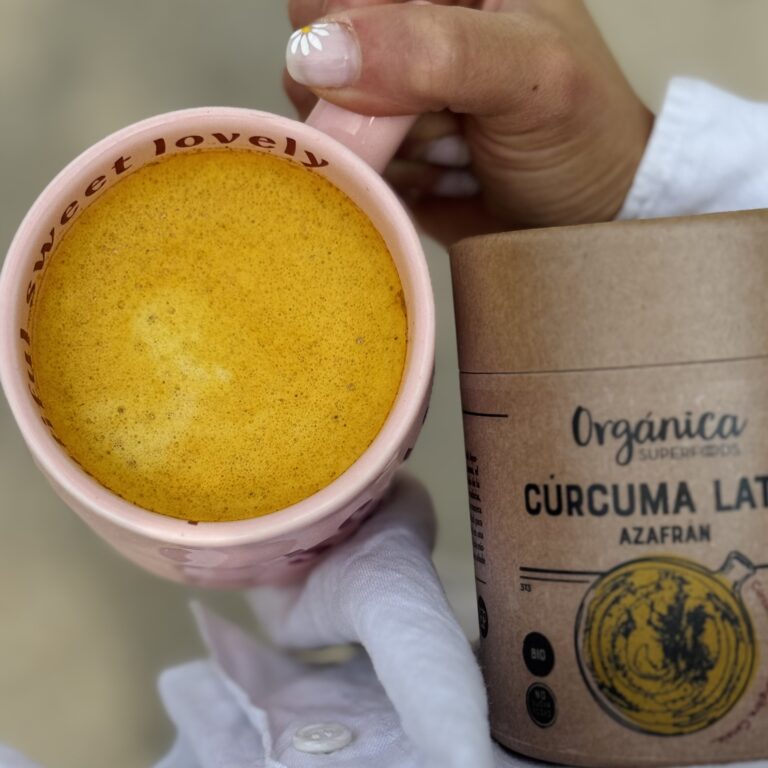 Cúrcuma Latte con Azafrán BIO