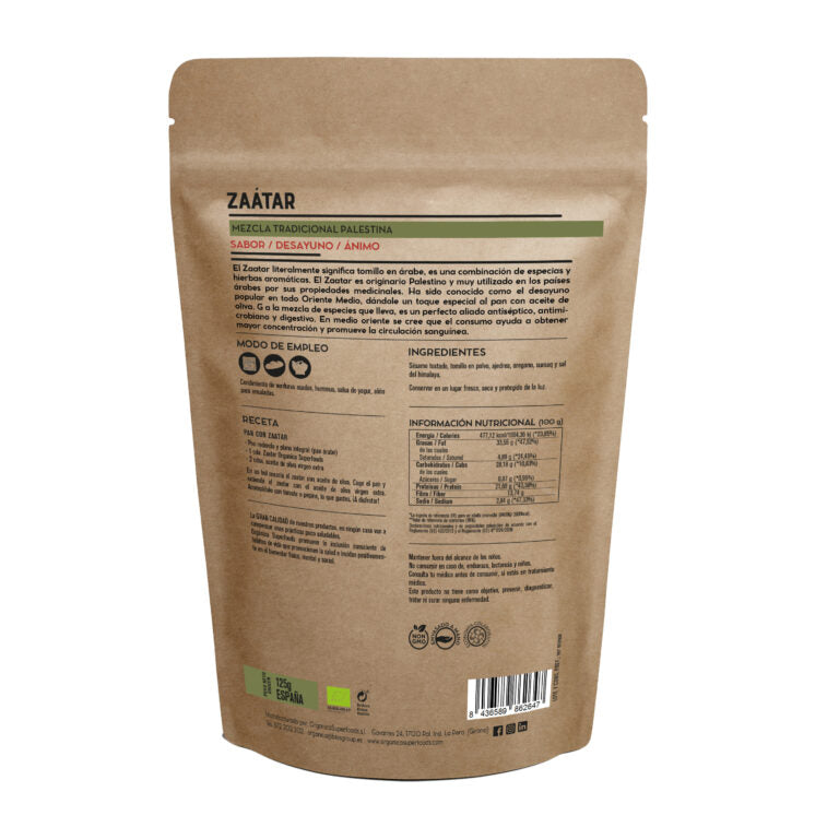Zaatar BIO – El alma especiada del Mediterráneo oriental