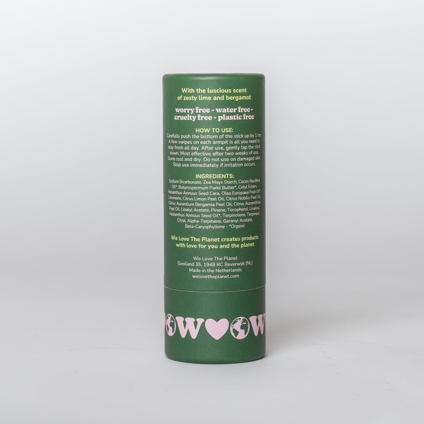Desodorante natural vegano para pieles sensibles – Zesty Lime