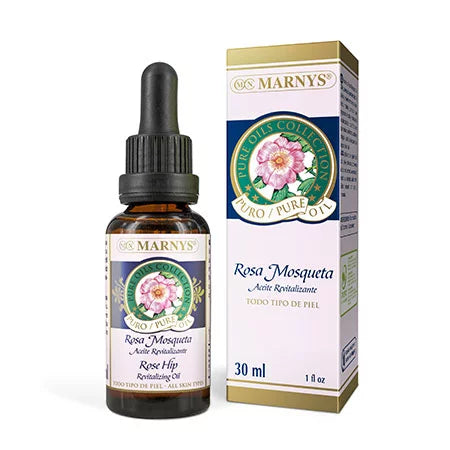 Aceite Revitalizante de Rosa Mosqueta MARNYS 30 ml – Piel madura, cicatrices y arrugas