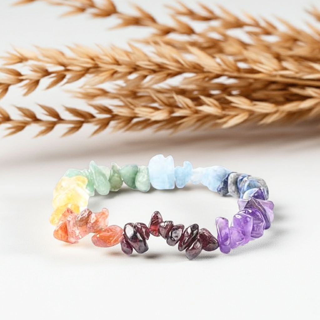 Pulsera Piedra Chakras