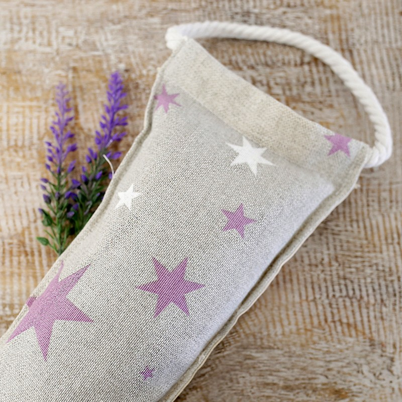Saco Térmico Natural Estrellas de Hueso de Aceituna y Lavanda – Calor y Frío Terapéutico