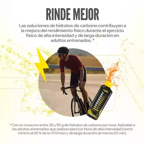Gel Energético HYDRO | Energía Rápida para Deporte, Fatiga y Alto Rendimiento