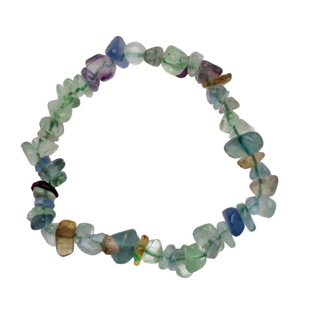 Pulsera Chip de Fluorita | Claridad Mental, Equilibrio y Enfoque – Natural-eso