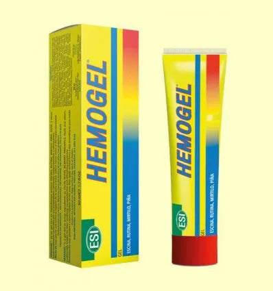 Hemogel gel para hemorroides 50 ml | Alivio natural de dolor, picor y escozor con aloe y castaño de indias