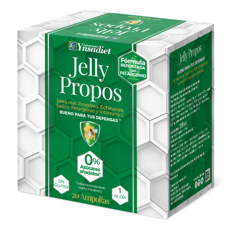 JELLY PROPOS 20 Ampollas – Refuerzo natural de defensas y energía