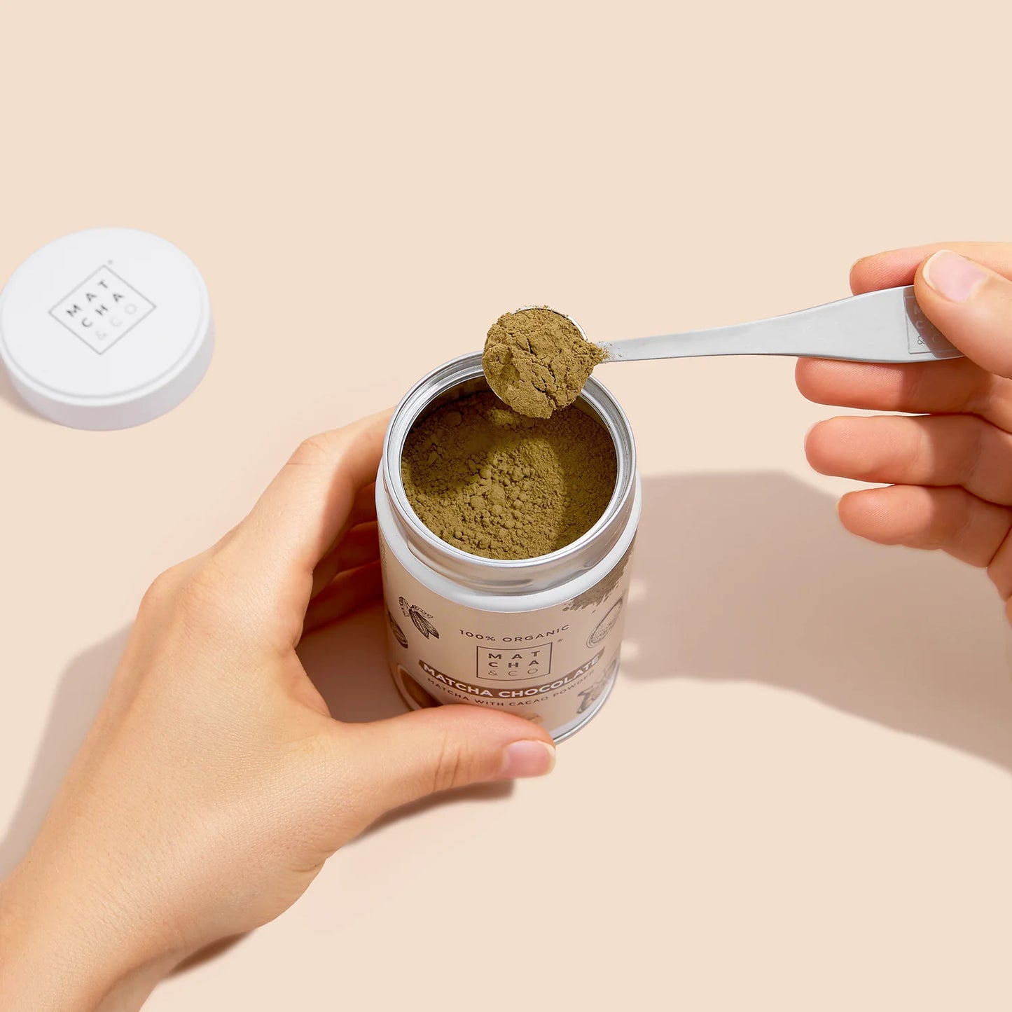 Matcha Chocolate – Té Verde en Polvo con Cacao Orgánico