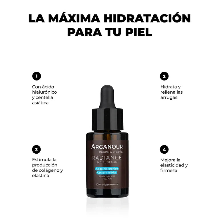 Radiance – Sérum con Ácido Hialurónico y Centella Asiática (30 ml)
