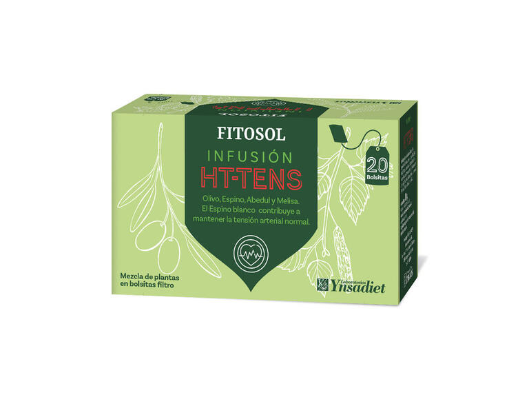 Infusión para la Tensión HT-TENS | Olivo, Espino Blanco y Melisa -20 bolsitas