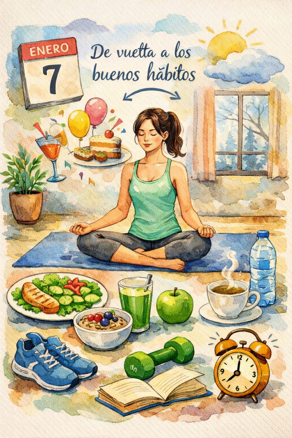 Enero no es castigo: es reajuste (y tu cuerpo lo sabe)
