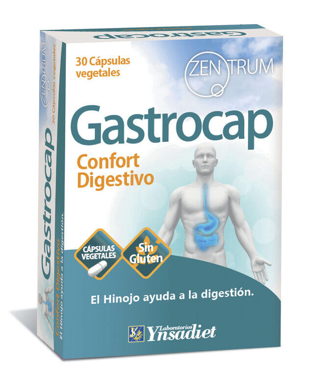 Gastrocap Zentrum 30 cápsulas | Digestión ligera y apoyo inmunitario natural
