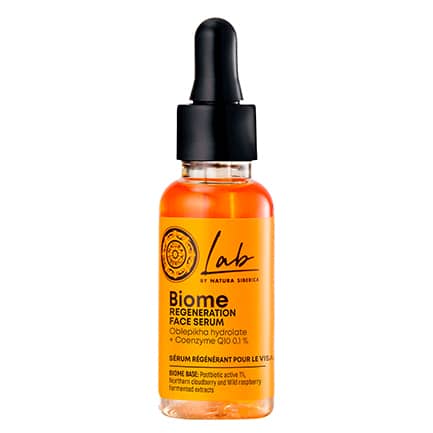 Sérum facial regenerador con Coenzima Q10 y postbióticos | Lab Biome 30 ml