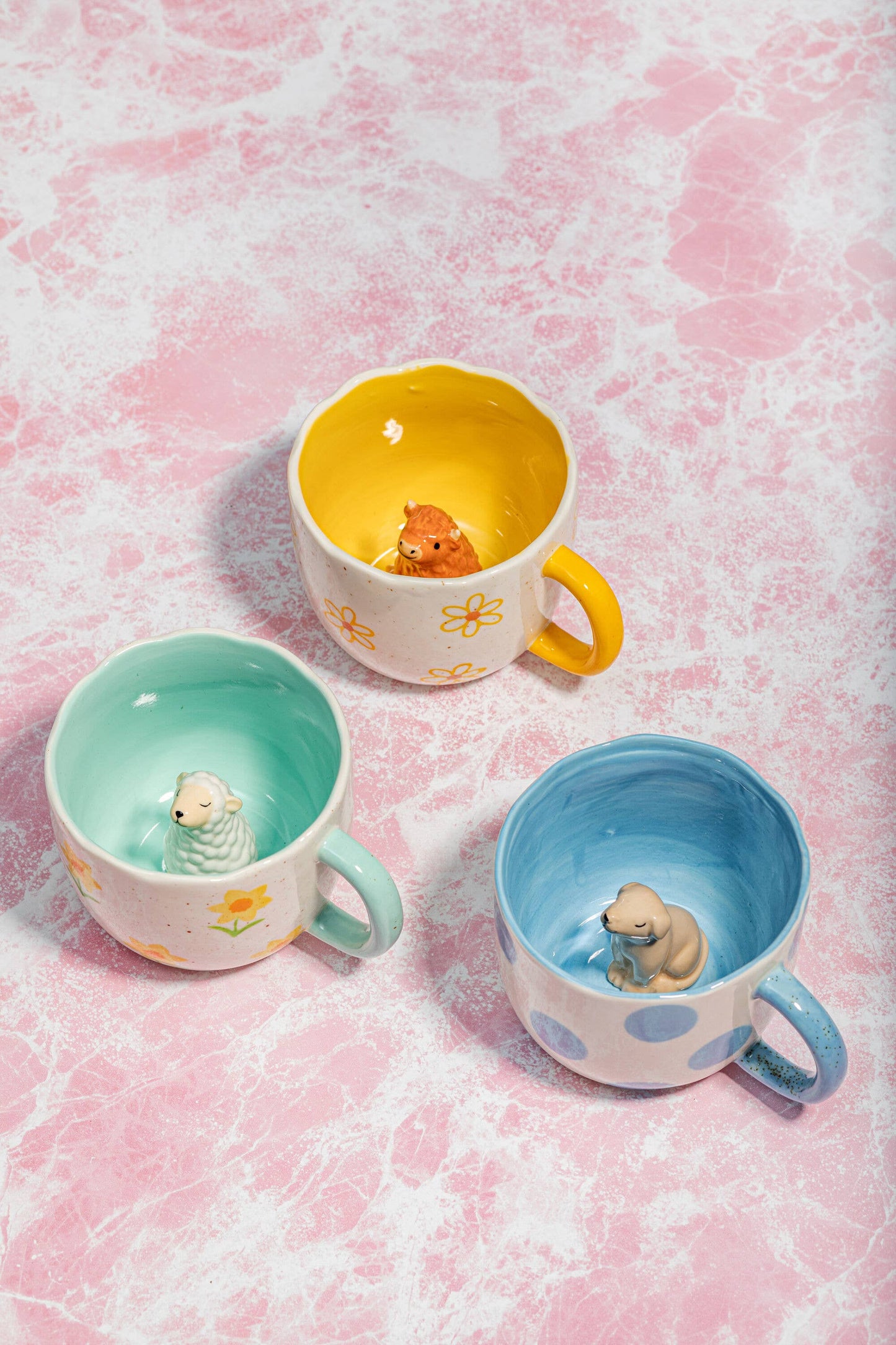 Taza Sorpresa con Ovejita-Ideal para té y café