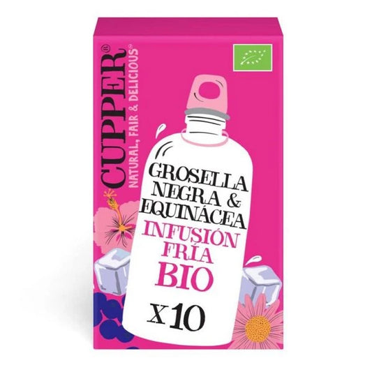 Infusión fría BIO de Grosella Negra y Equinácea -10 bolsitas
