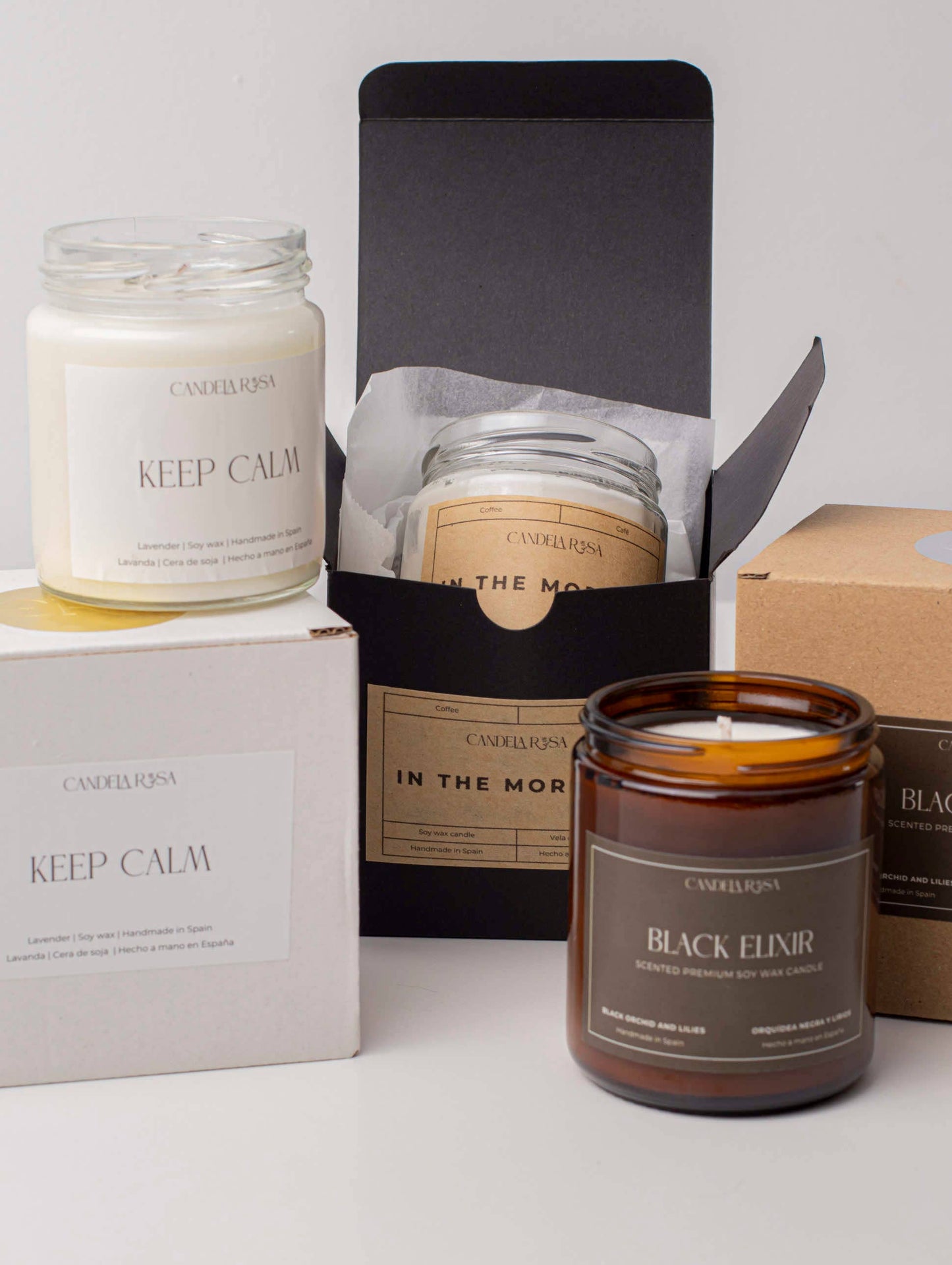 Golden Hour – Vela Aromática Artesanal Vainilla