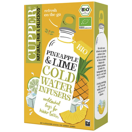 Infusión Fría BIO de Piña y Lima – 10 bolsitas