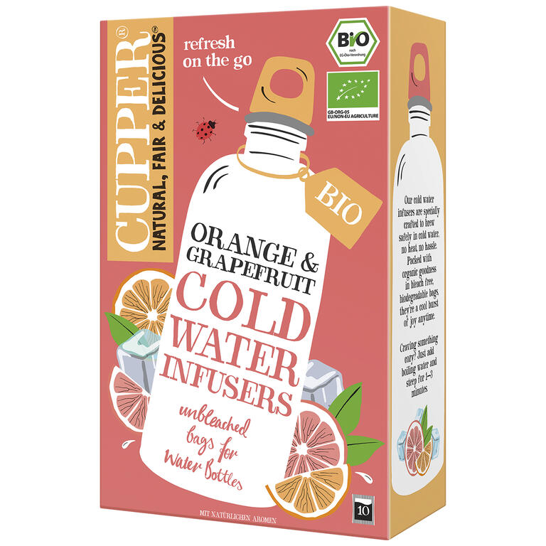 Infusión Fría BIO Naranja y Pomelo -10 Bolsitas