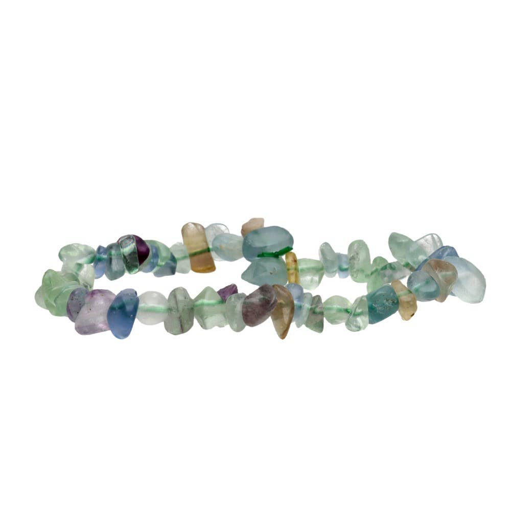 Pulsera Chip de Fluorita | Claridad Mental, Equilibrio y Enfoque – Natural-eso