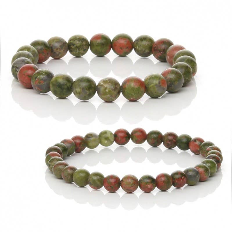 Pulsera de Unakita Natural | Equilibrio Emocional y Conexión con la Tierra – Natural-eso