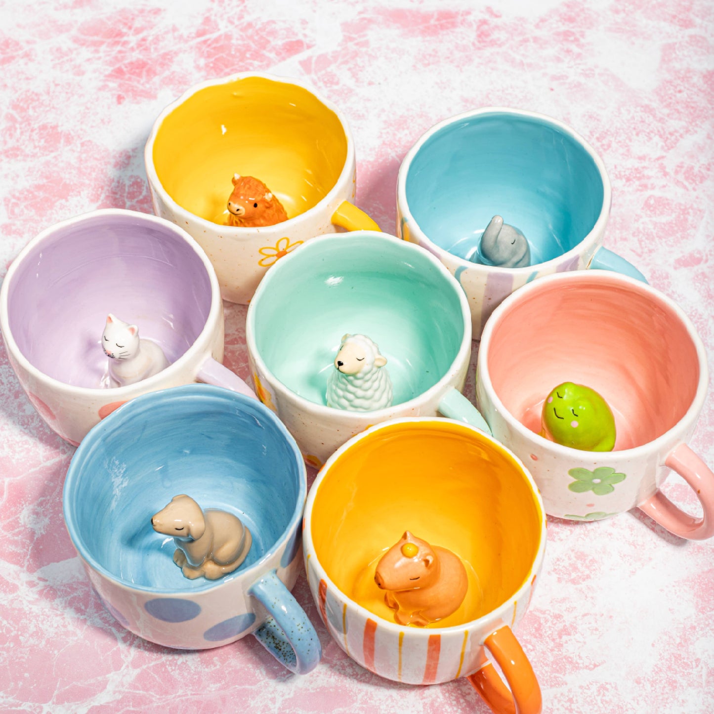 Taza Sorpresa con Ovejita-Ideal para té y café