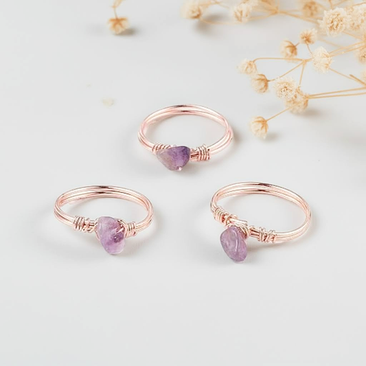 Anillo de Amatista – Serenidad y energía positiva