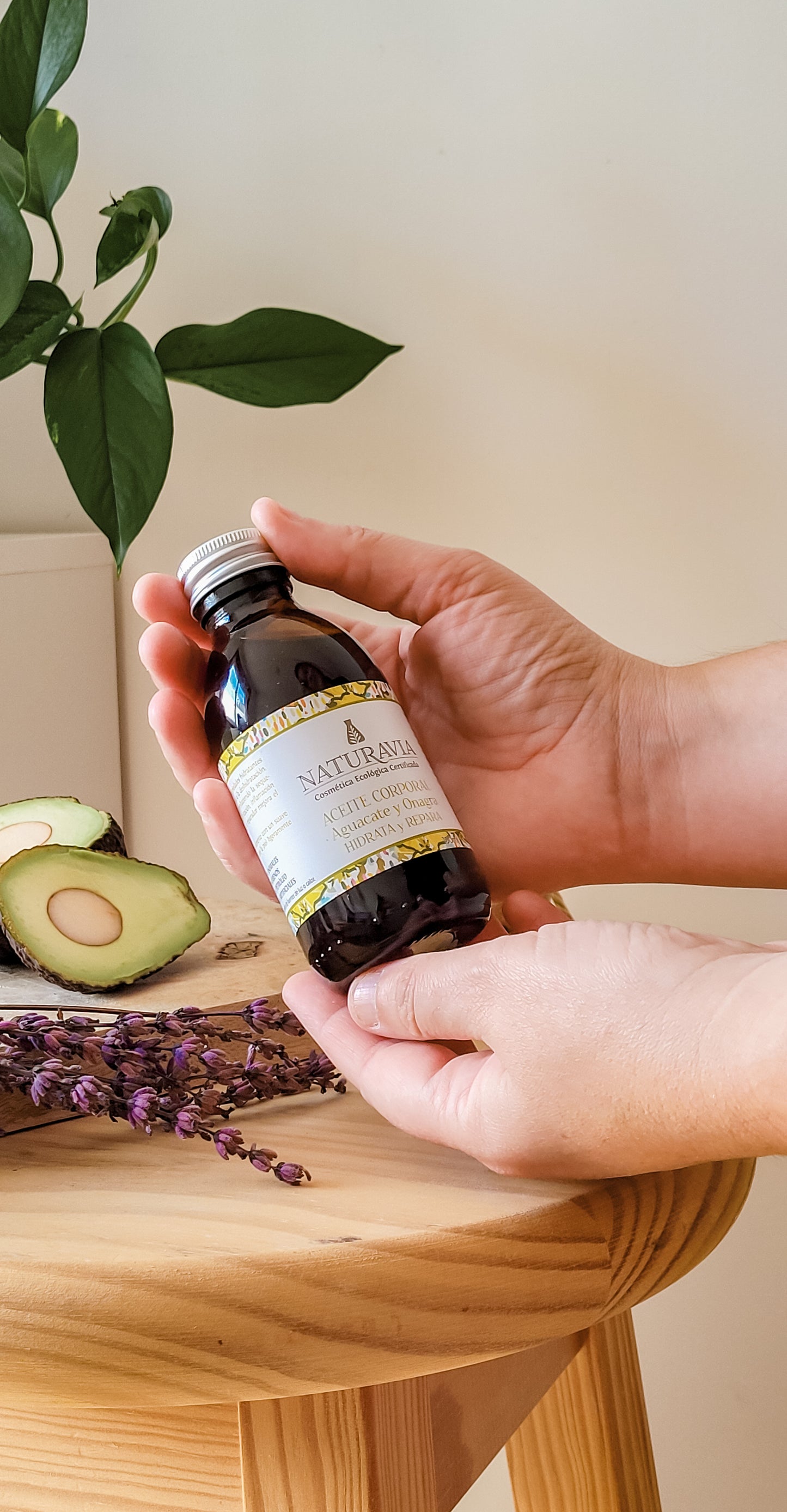 Aceite corporal de Aguacate y Onagra- Piel Atópica-