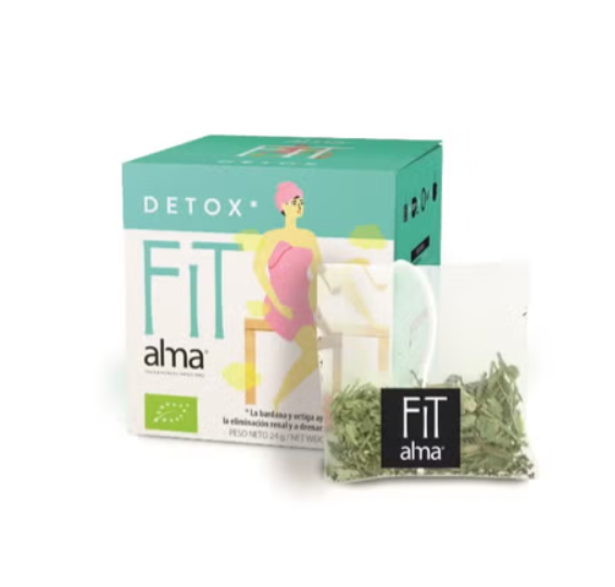 Fit Detox Natural Vegana | Cola de Caballo, Diente de León, Ortiga y Bardana