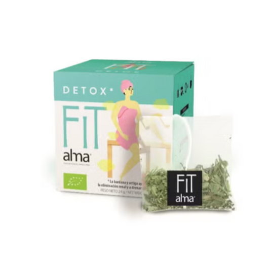 Fit Detox Natural Vegana | Cola de Caballo, Diente de León, Ortiga y Bardana