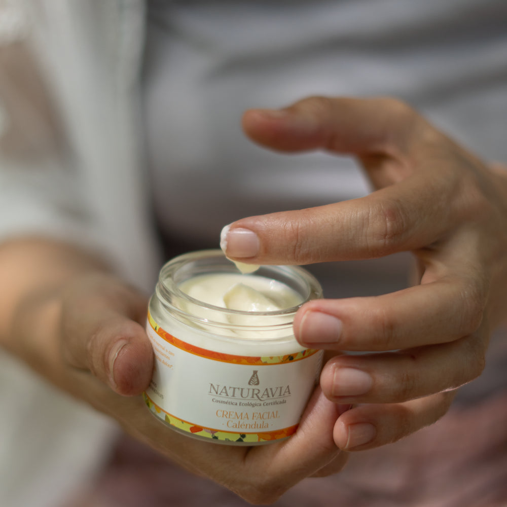 Crema facial de Caléndula