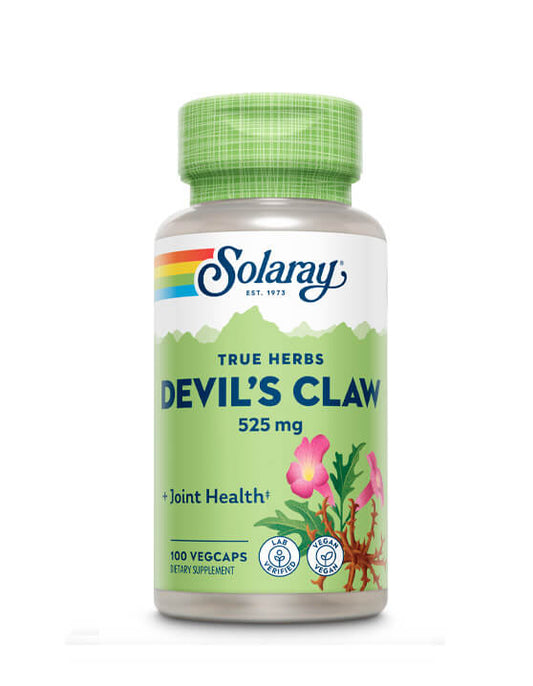 Harpagofito Solaray 525 mg – Apoyo natural para articulaciones y digestión | Naturaleso