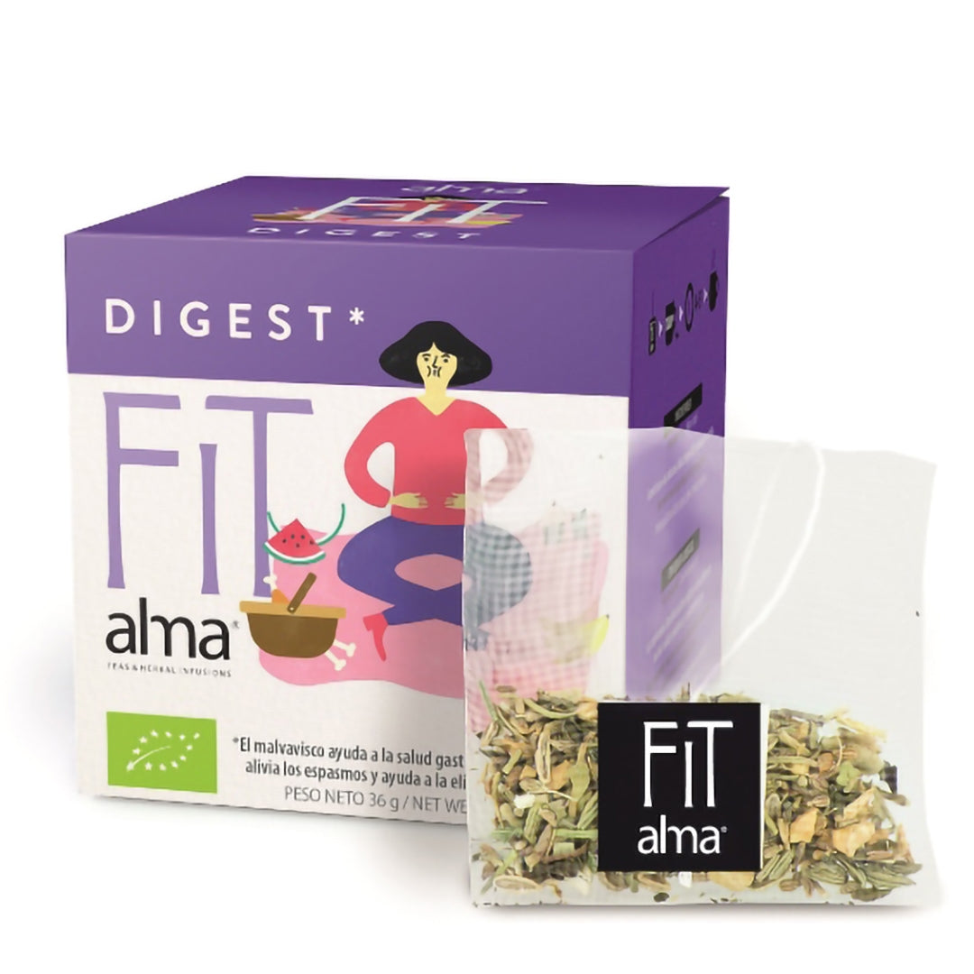 FIT Digest Infusión Ecológica | Digestiva y Reconfortante | Anís, Hinojo y Jengibre