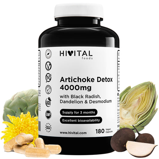 Alcachofa Detox 4000 mg: Purifica tu Cuerpo de Forma Natural