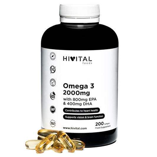 Omega 3 2000 mg: Apoyo Cardiovascular y Salud Articular Natural