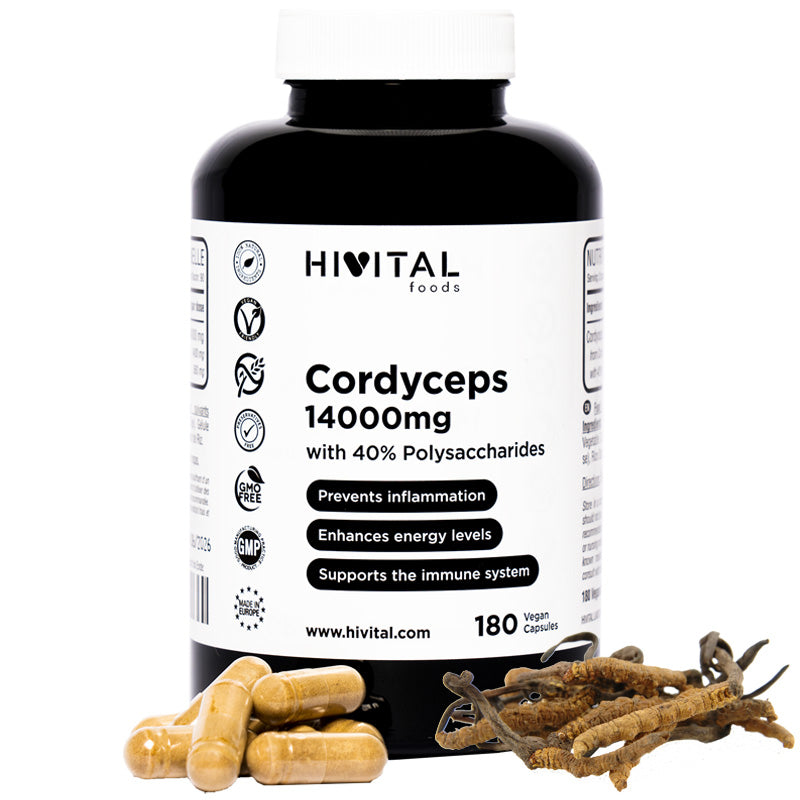 Cordyceps 14,000 mg: Energía y Vitalidad para un Rendimiento Óptimo