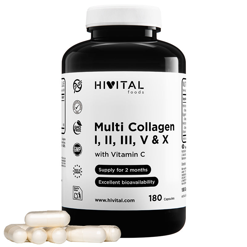 Multi Colágeno Hidrolizado 180 Cápsulas |