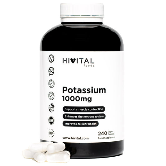 Potasio 1000 mg: El Mineral Esencial para el Rendimiento y la Recuperación Muscular