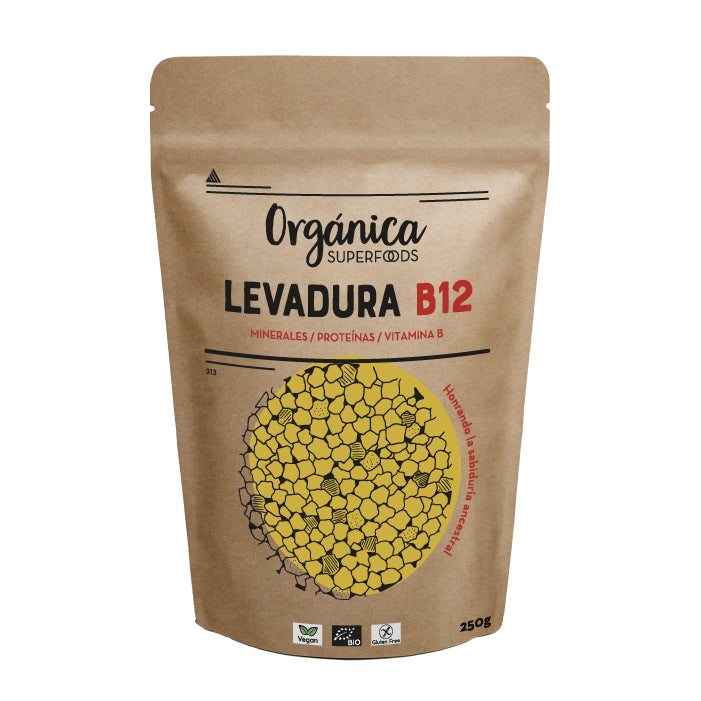 Levadura Nutricional con Vitamina B12  | Rica en Proteínas y Vitaminas del Grupo B