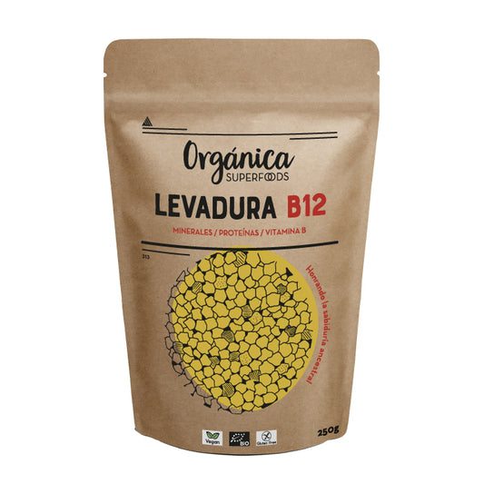 Levadura Nutricional con Vitamina B12  | Rica en Proteínas y Vitaminas del Grupo B