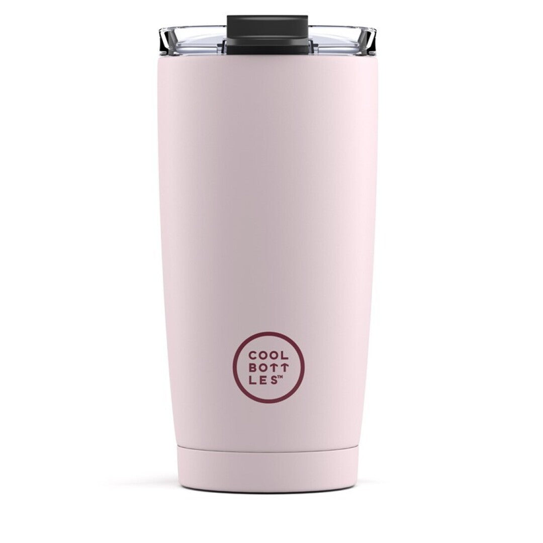 Tumbler Rosa Pastel 550 ml | Elegancia y calidez en cada sorbo