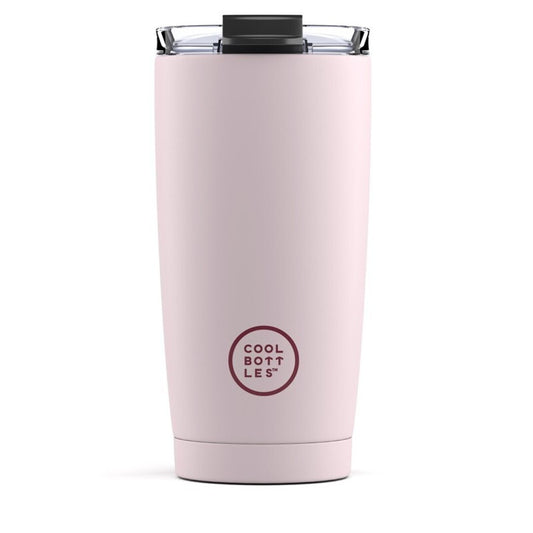Tumbler Rosa Pastel 550 ml | Elegancia y calidez en cada sorbo