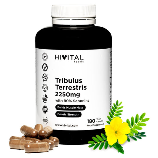 Tribulus Terrestris 2,250 mg: Apoyo Natural para la Vitalidad y el Rendimiento