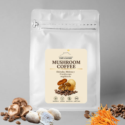 Café Mushroom Molido BIO - Energía natural y bienestar diario